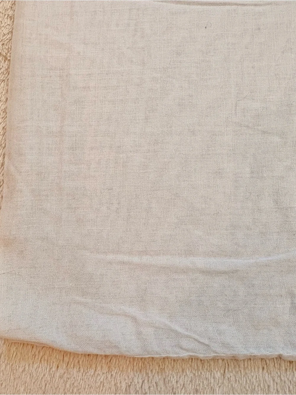 Light Blue Decorative Pillow Sham with Lace Trim - for Baby or Boudoir